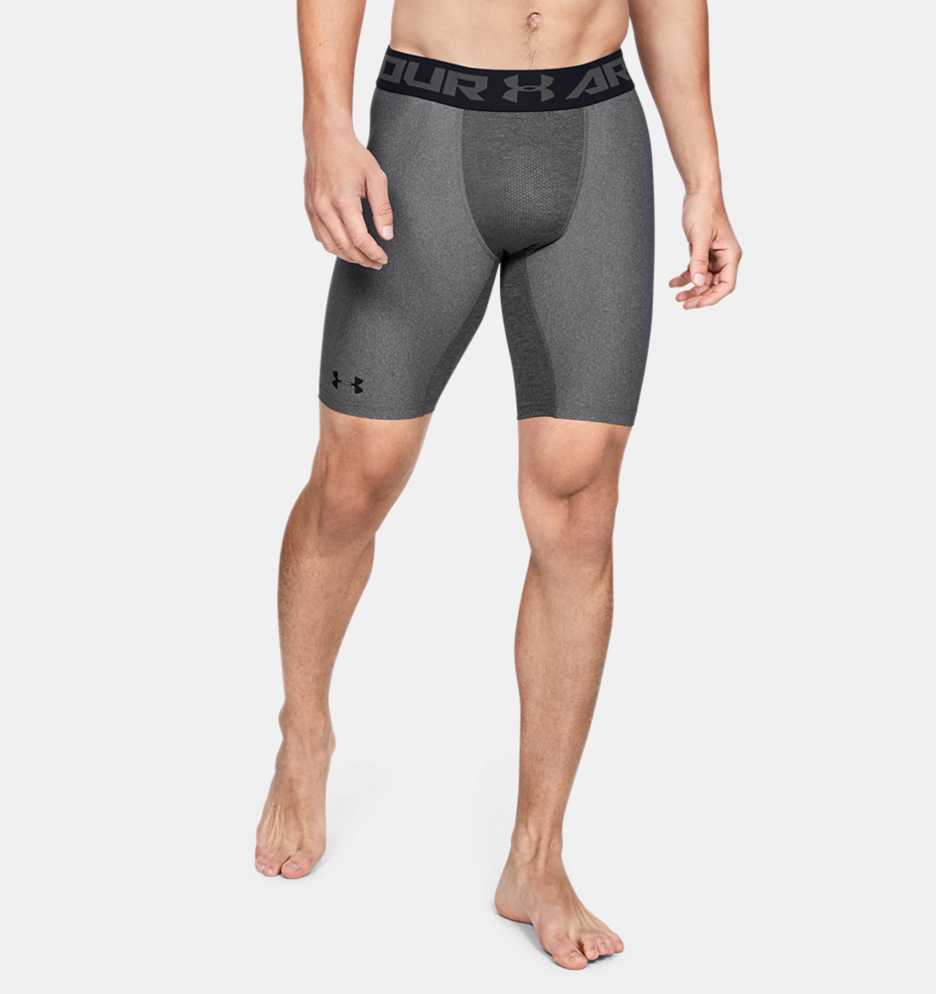 Men S Heatgear Armour Long Compression Shorts Under Armour Uk